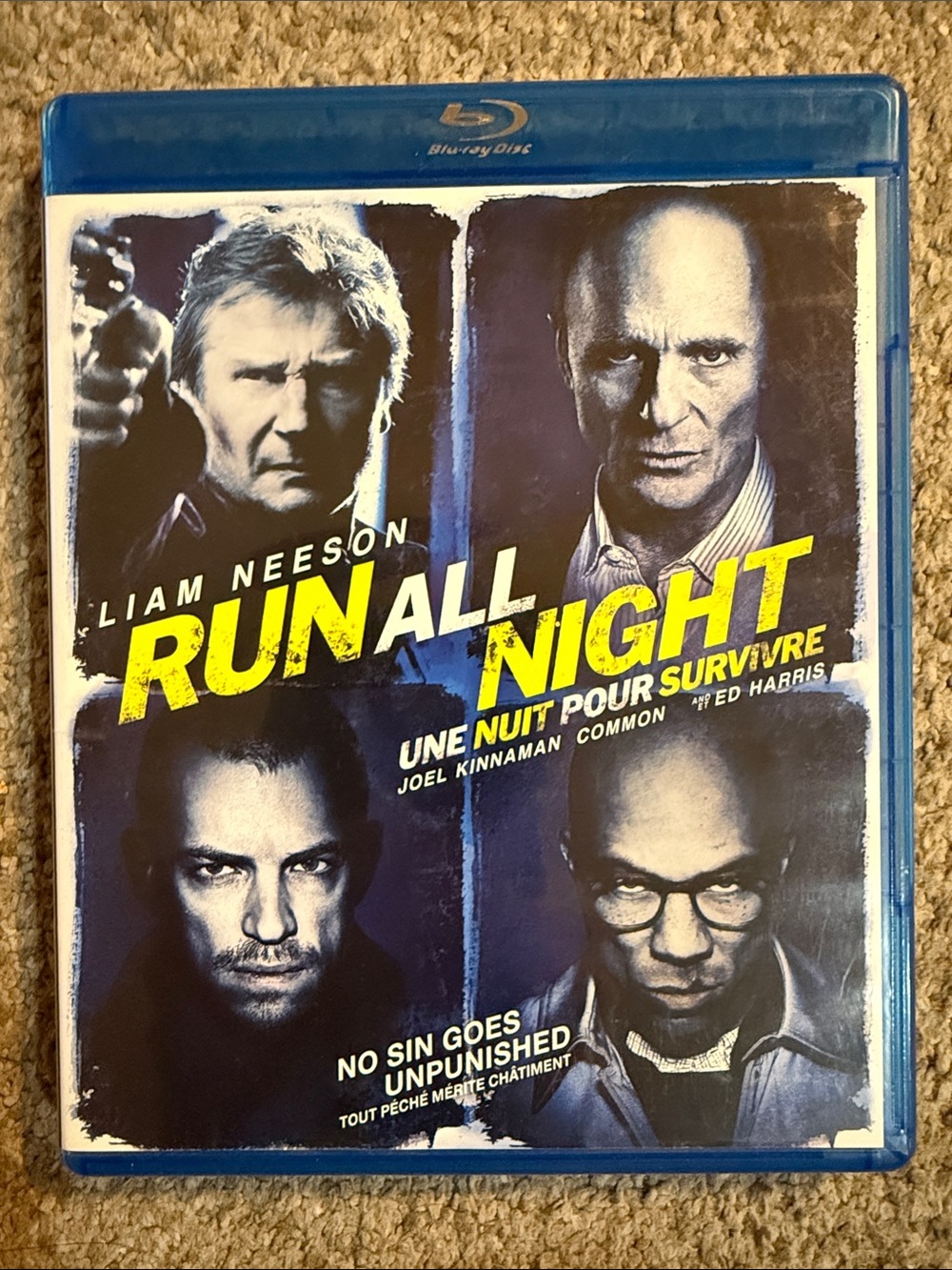 Run All Night Blu-ray Movie